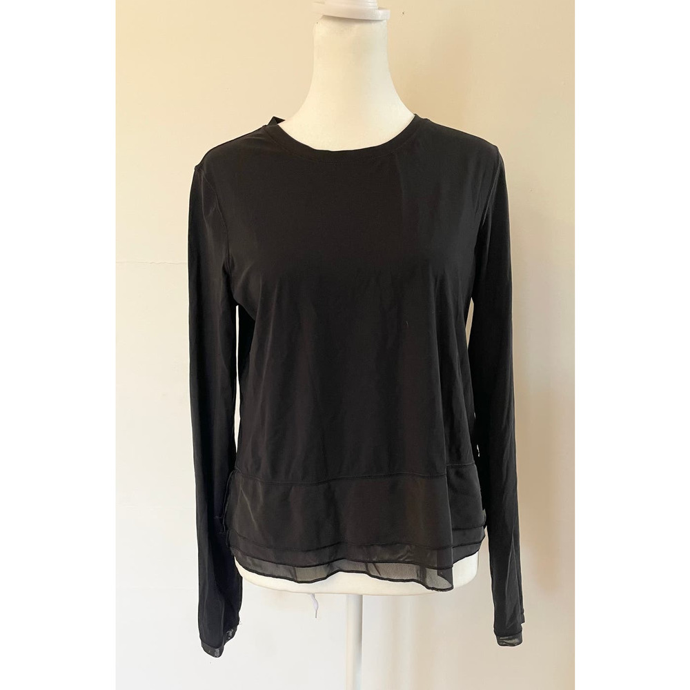 Lululemon Sole Training Mesh Shirt Size M (workout activewear yoga)